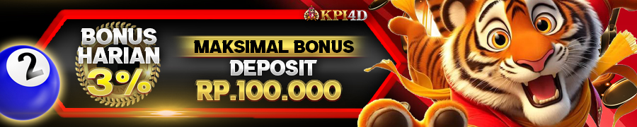 BONUS 3% DEPOSIT HARIAN